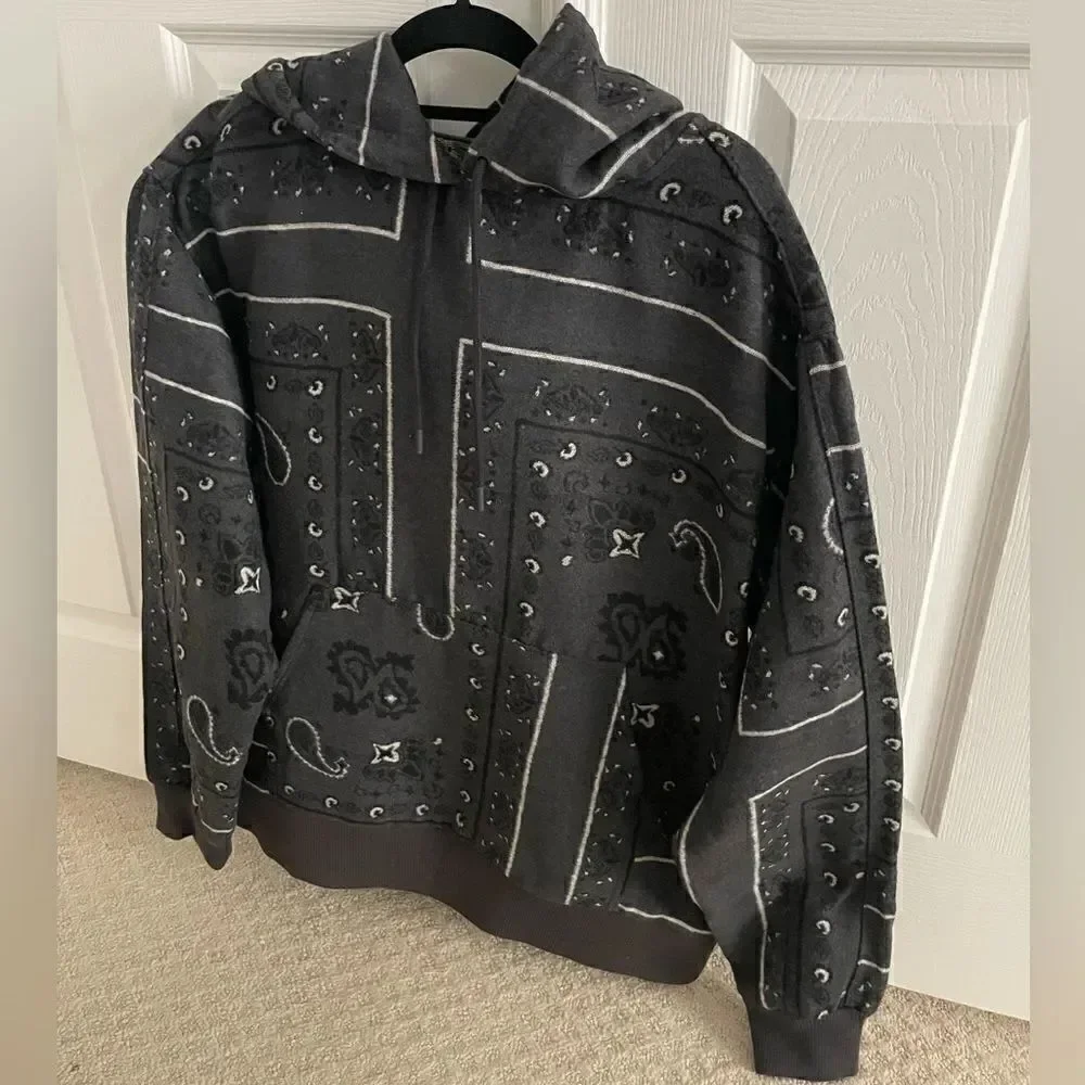 NWT Zara Bandana Print Sweatshirt